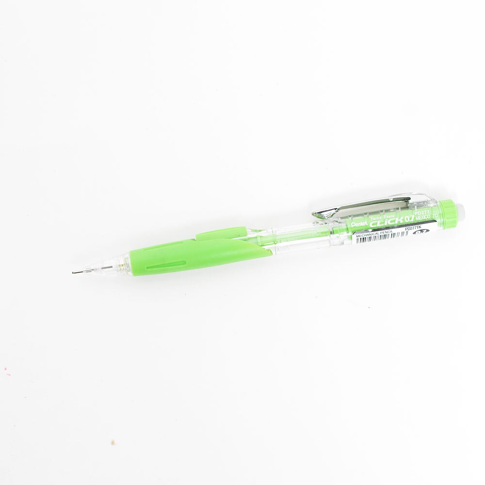 Pentel, Twist-Erase, Click, Mechanical Pencil, 0.7mm, Lime Green